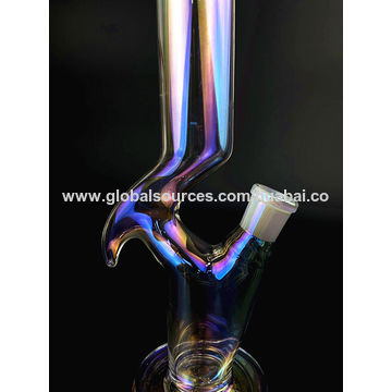 Buy Wholesale China 10.24'' Colorful Hookah Water Pipe Glass Tobacco Pipe  Smoking Filter Bong Bubbler W/ Ice Catcher & Glass Bongs Beaker Bubbler W/  Ice Catcher at USD 10.02