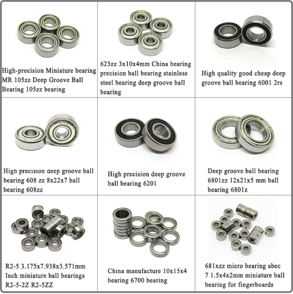 6804-2RS Sealed Bearing 20x32x7 Ball Bearings Zhonghai Precision Bearing Manufacture 