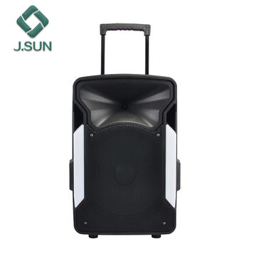 China Dotun 12 inch professional portable trolley bluetooth speaker ...