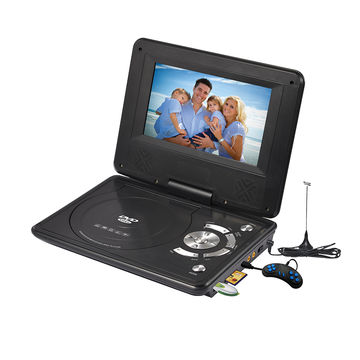 China 7-inch Portable DVD TV Player with Screen Portable CD Player with ...