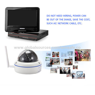 نظام كاميرا واي فاي IP P2P بدقة 1080 بكسل مع شاشة LCD NVR مقاس 10 بوصات ونظام كاميرات مراقبة CCTV للأمن المنزلي الذكي