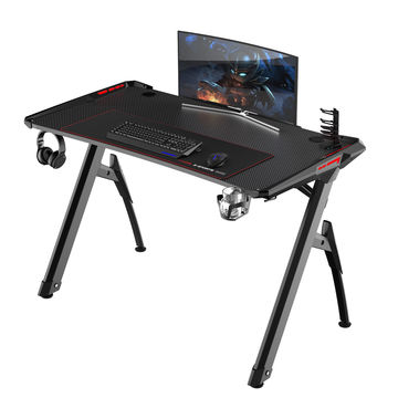 China (MASK-BLADE) Morden Iron Frame custom gaming computer desk on ...