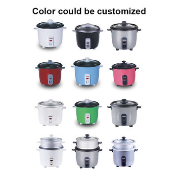 Bear Rice Cooker 2-Cups Uncooked, 1.2L Small Rice Cooker with Non-Stick  Coating