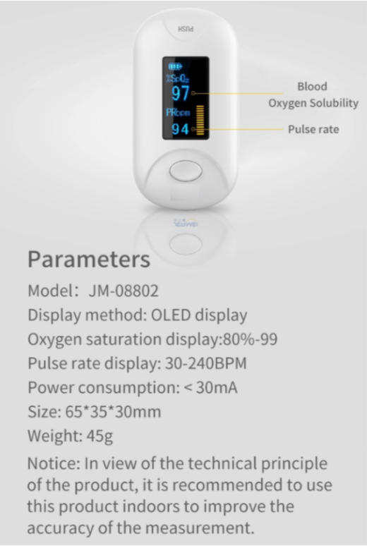 Moniteur de fréquence cardiaque numérique avec moniteur cardiaque oxymètre  sans fil et écran couleur.
