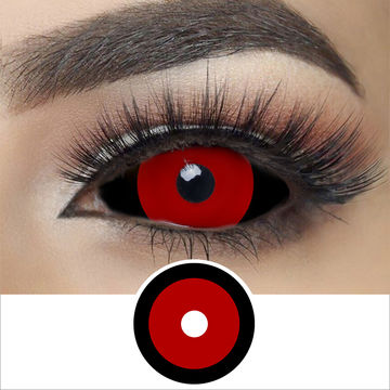 Halloween Cosplay Contact Lenses Black Of 22mm Sclera Contact Lens