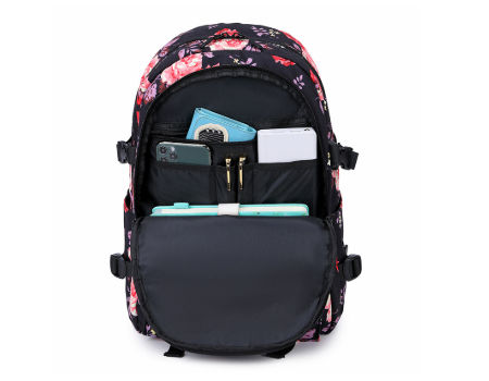 Flowers Backpack for Students Unisex Shool Bag Laptop Bag College School Bookbag Backpack 901c