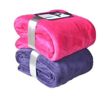 Buy Wholesale China Coral Fleece Blanket Queen Size Winter Blanket