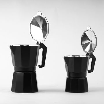 Silver 3-Cup Aluminum Stovetop Espresso Coffeemaker