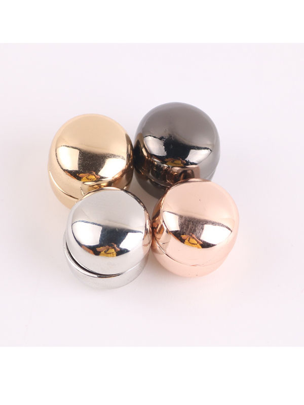2pcs Magnetic Hijab Pin & Brooch With Strong Magnet Clasp For Clothing  Accessory With Rhinestone Embedded Chain, Unisex