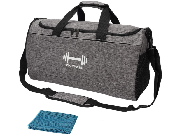 Shoulder Weekender Overnight Bag with Toiletry Bag Sports Tote Gym Bag Multi-purpose Travel Duffel Bag