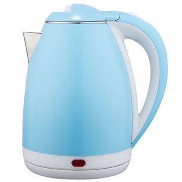 2.3L Electric Kettle Stainless Steel Double Layer Anti Sclading Automatic  Power Off Electric Water Boiler for Home CN Plug(Pink)