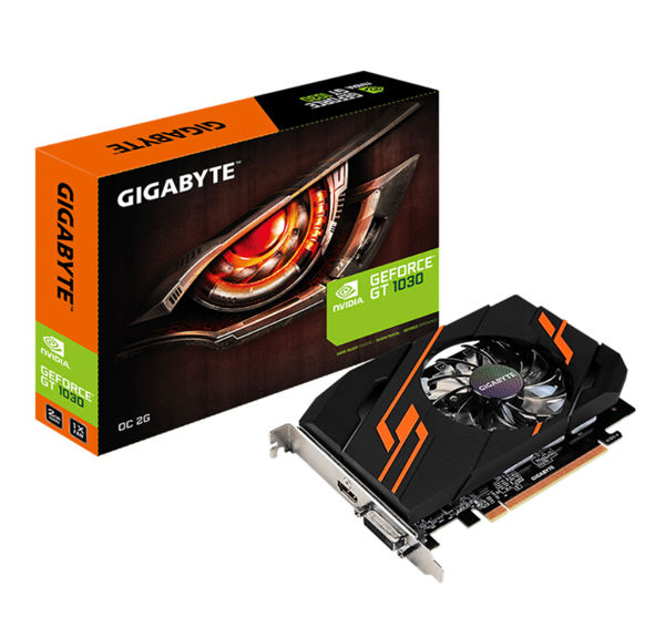 China Gigabyte Nvidia Gt 1030 Oc 2g Integrated With 2gb Gddr5 64bit Memory Graphics Card Gv N1030oc 2gi On Global Sources Gaming Graphics Card 2gb Gddr5 64bit Memory Graphics Card