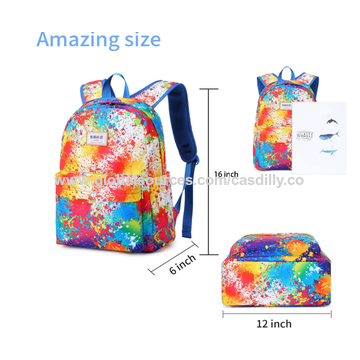Laptop Backpacks 16 Inch School Bag with Lunch Box Set College Elementary  Backpack Cute Lunch Bag Anti Theft Travel Daypack Large Bookbags for Teens