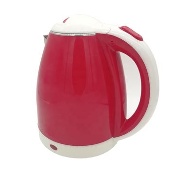 Red 2.5L Electric Kettle Fast Hot Boiling 1500W Stainless Kettle