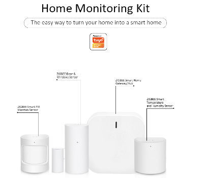 Achetez en gros Kit De Sécurité Pour La Maison Aiot Zigbee Smart,  Fonctionne Avec Alexa Echo,google Home, Smart Life App Chine et Kit De Sécurité  Maison Zigbee Smart à 25.8 USD