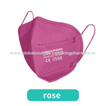 Mascherine FFP2 Rosa - Pink Certificate CE