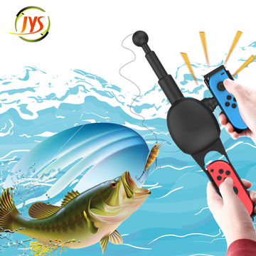 Fishing Rod for Nintendo Switch, Fishing Game Accessories  Compatible with Nintendo Switch Legendary Fishing - Nintendo Switch  Standard Edition and Bass Pro Shops, The Strike Championship Edition :  Video Games
