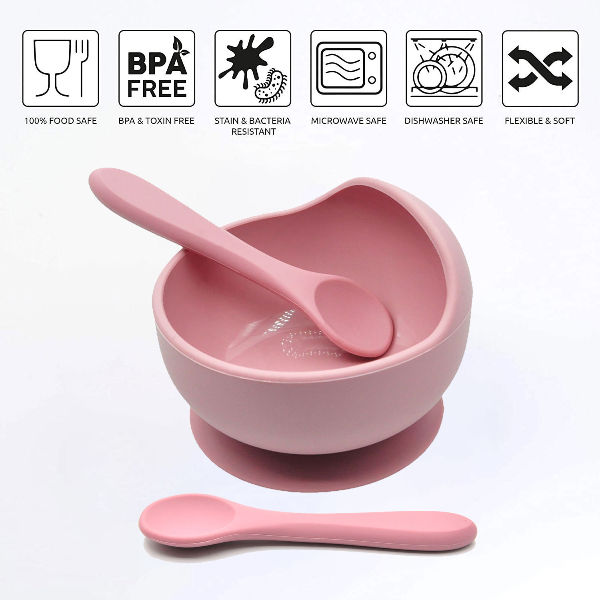 OEM Manufacturer Anti-Choking Training Baby Self Feeding Utensils for  Toddler - China Baby Spoon and Silicone Baby Spoons price
