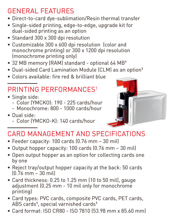 Buy Wholesale China Evolis Primacyid Ultra Fast & Efficiency Plastic Card  Printer & Primacy Card Printer at USD 2500 | Global Sources