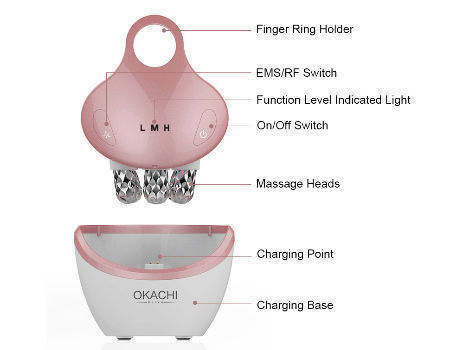 Electric Mini Ems Rf Face Massage Machine Personal Skin Care V Face Lift Vibration  Facial Massager - China Wholesale Face Massagers $35 from Zhongshan Peak  Plastic Technology Co.,Ltd