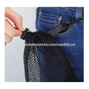 Buy Wholesale China Hanging Vegetable Fruit Storage Bag Kitchen Sundries  Polyester Breathable Mesh Bags & Storage Bag Kitchen Mesh Bags at USD 0.31