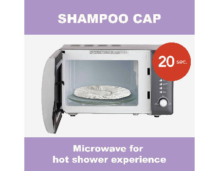 Buy Wholesale Hong Kong SAR Medglory Rinse Free Shampoo Caps Individual  Package For Hospital Patient Senior Home Microwavable & One-step Shampoo Cap  -patient Senior Disabled Care | Global Sources