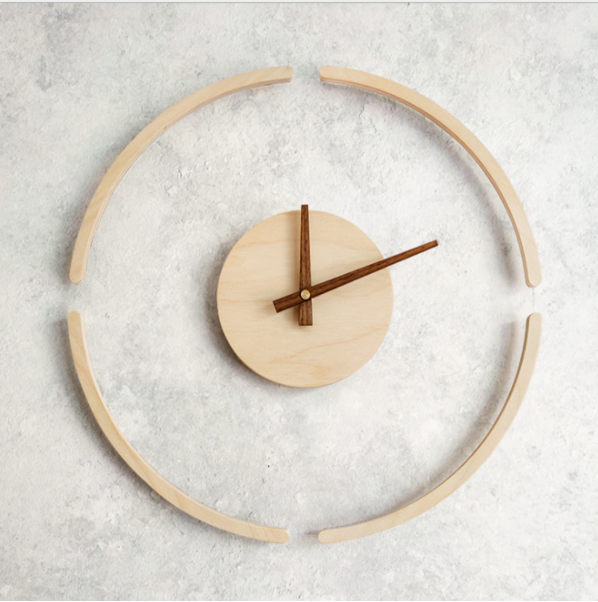 Buy Wholesale China Creative Transparent Floating Wall Cock Nordic  Minimalist Wooden Home Living Room Wall Decoration & Wall Clock Household  Decoration Living Room Nordic at USD 13