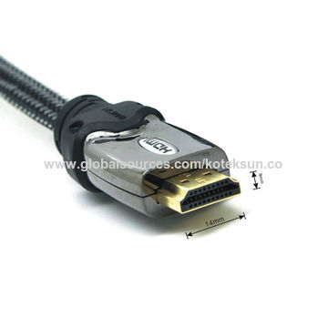 CÂBLE HDMI / HDMI MINI, 1080P, M / M, NOIR, 1.8M
