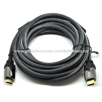 Achetez en gros Câble Hdmi, 1.4v 1.8m, Od 6.0mm, Veste En Pvc Noir