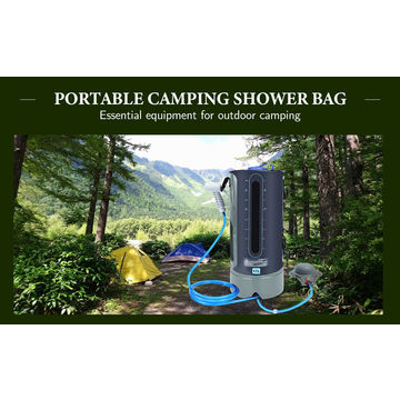 Camping Portable Outdoor Shower Bag 10 Gallons/40L with Removable Hose for  Camping Beach Swimming - China Camping Shower and Portable Camping Shower  price