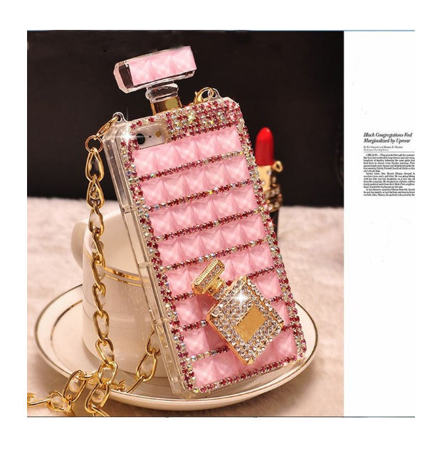 Buy Wholesale China Bling Diamond Crystal Perfume Bottle Phone Case For  Iphone Xs Max 12 Pro Max With Chain & Case For Iphone at USD 5