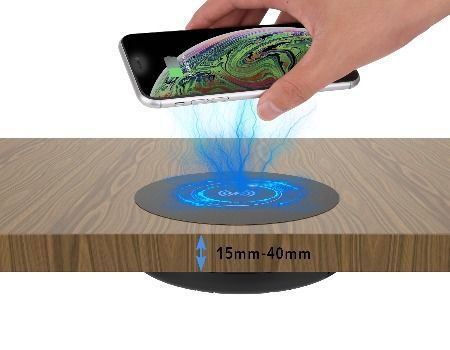 China Long Distance 15mm 40mm Wireless Charger Hidden Under A Table Desk On Global Sources Long Distance Wireless Charger Hidden Wireless Charger Invisible Wireless Charger