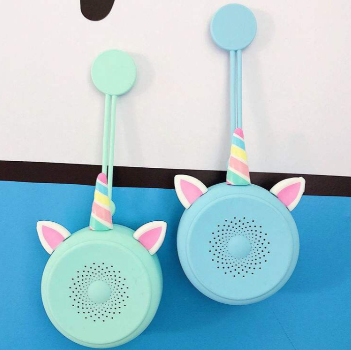 mini unicorn bluetooth speaker