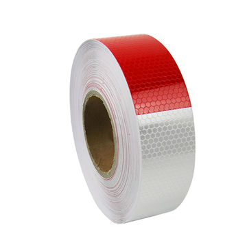 China Yellow and Black Honeycomb Roadway Safety Sticker Reflective Tape ...