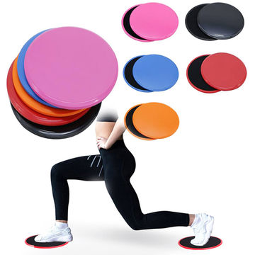 2pcs Gliding Discs Slider Fitness Disc Exercise Sliding Plate Abdominal  Core Muscle Training Yoga Sliding Disc Fitness Equipment