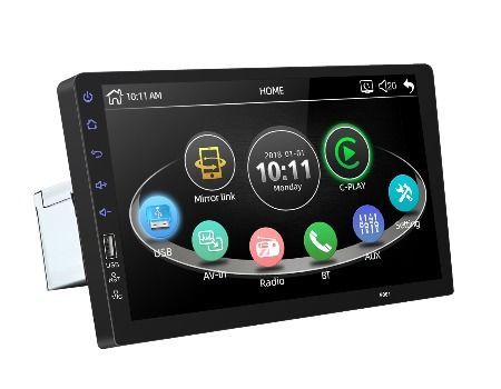 Qiilu 7inch 2 Din HD Bluetooth Touchscreen Auto Stereo FM Radio MP5 Spieler 