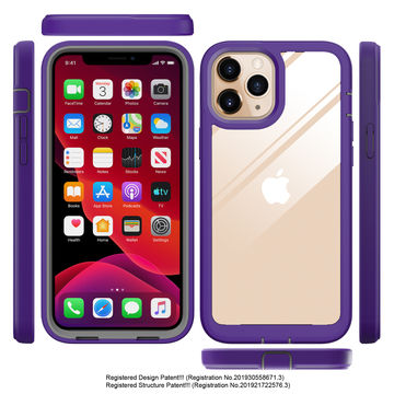 Luxury purple Fiber Silicone Phone Cases For iPhone 7 7plus 6 6s