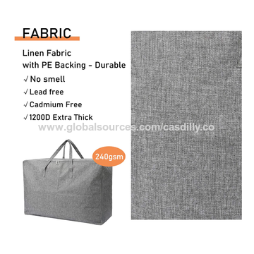 Buy Wholesale China 105l Extra Large Storage Bag With Zipper And