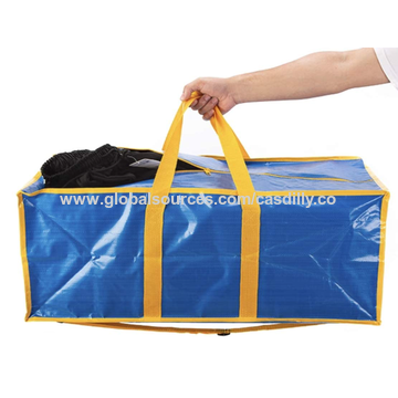 Extra Large Storage Bag Splash Proof Hand Luggage Capacity Cotton, Jumbo  Oversized Laundry Bag Closet Organizer Heavy Duty Moving Bag Travel Luggage  Ci13335 - China Travel Sports Bag and Nylon Tote Travel