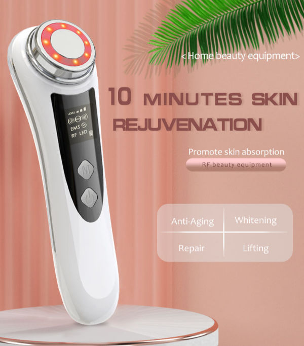 China RF Skin Care Radio frequency beauty instrument Facial LED Photon ...