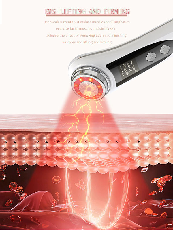 China RF Skin Care Radio frequency beauty instrument Facial LED Photon ...