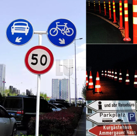 China Low Price Custom Metal Reflective Traffic Signs For Traffic ...