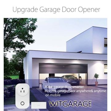 Smart Garage Door Opener, APP Control, Alexa and Google Assistant Voice Control
