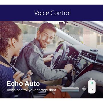 Smart Garage Door Opener, APP Control, Alexa and Google Assistant Voice Control