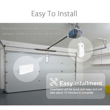 Smart Garage Door Opener, APP Control, Alexa and Google Assistant Voice Control