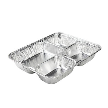 Buy Wholesale China Actory Price Rectangular Disposable Aluminum Foil  Container & Disposable Tableware at USD 5