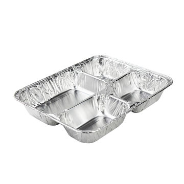 Buy Wholesale China Take Out Foil Container Aluminum Pans Disposable  Aluminum Bbq Tray Food Grade Fish Box & Disposable Tableware at USD 5