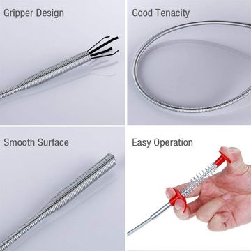Buy Wholesale China 6 In 1 Drain Snake Hair Drain With 5 Packs Drain Auger Clog  Remover Cleaning Tool & 1 Pack Drain Re & 6 In 1 Drain Snake Hair Drain at  USD 1.3