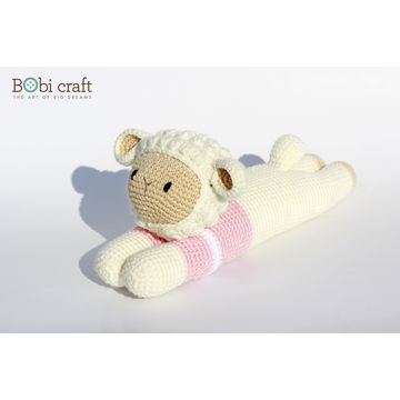 PELUCHE SINGE COTON BIO FAIT MAIN