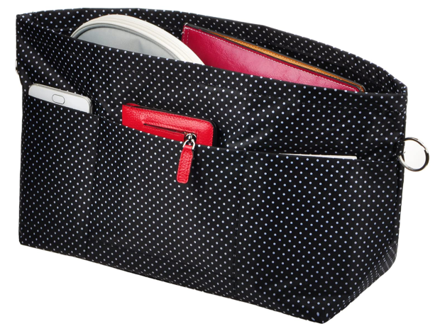 Amazon.com: Vercord Purse Organizer Insert Bag Tote Handbags Pocketbook  Inserts Organizers Zipper 11 Pockets Red Small : Clothing, Shoes & Jewelry